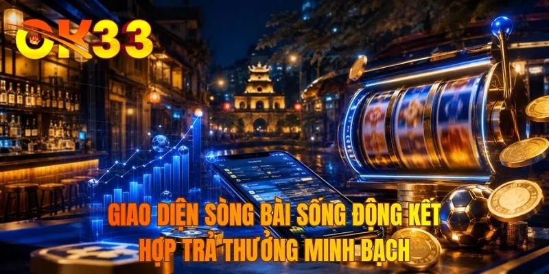 Giao diện sòng bài sống động kết hợp trả thưởng minh bạch